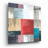 Patchwork Glass Wall Art.
